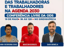 Sindiquímica Bahia realiza Conferência Livre sobre Desenvolvimento Sustentável