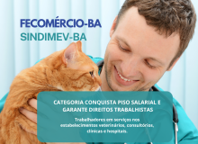 SINDIMEV ASSINA CONVENÇÃO COLETIVA DE TRABALHO COM FECOMÉRCIO-BA.
