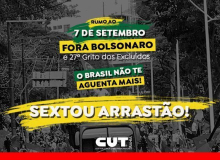 Sextou “Arrastão Fora Bolsonaro” mobiliza para 7 de setembro