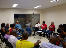 Reunião  do comitê de militantes dos movimentos sindical, social e popular