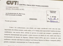 CUT-BA solicita ao governo gratuidade no transporte intermunicipal no dia 30