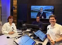 Leninha Valente confirma pré-candidatura a deputada durante entrevista à Band