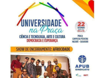 Banda Afrocidade fará show de encerramento no Universidade na Praça