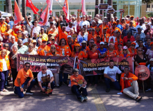 O MSI da CUT Bahia apoia ato por justiça previdenciária na Torre Pituba