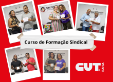 CUT Bahia realiza curso de formação sindical no Recôncavo Baiano