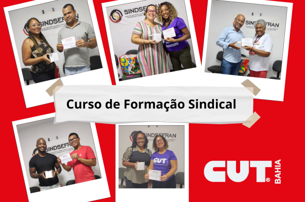 CUT Bahia realiza curso de formação sindical no Recôncavo Baiano