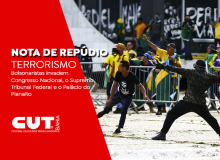 NOTA DE REPÚDIO: CONTRA ATOS TERRORISTAS  EM BRASILIA