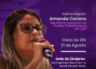 Seminário “Pela Vida das Mulheres, a Luta é de Todos” acontece no dia 21 de agosto