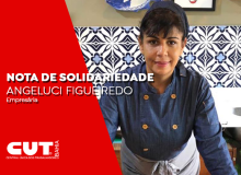 Nota de apoio da CUT em solidariedade a Angeluci Figueiredo