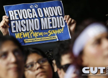 CUT Bahia reivindica revogação do novo ensino médio