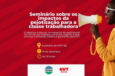 Seminário no MPT debate impactos da pejotização no mundo do trabalho